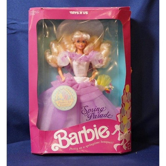 Spring Parade Barbie Toys‎ R Us Limited Edition -DENTED BOX - Picture 1 of 2